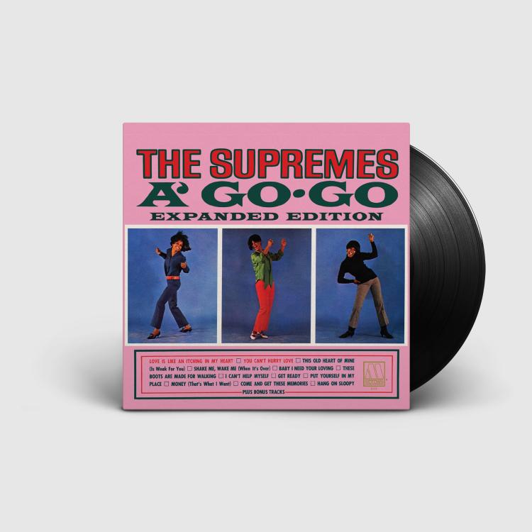 Portada The Supremes A Go-Go.
