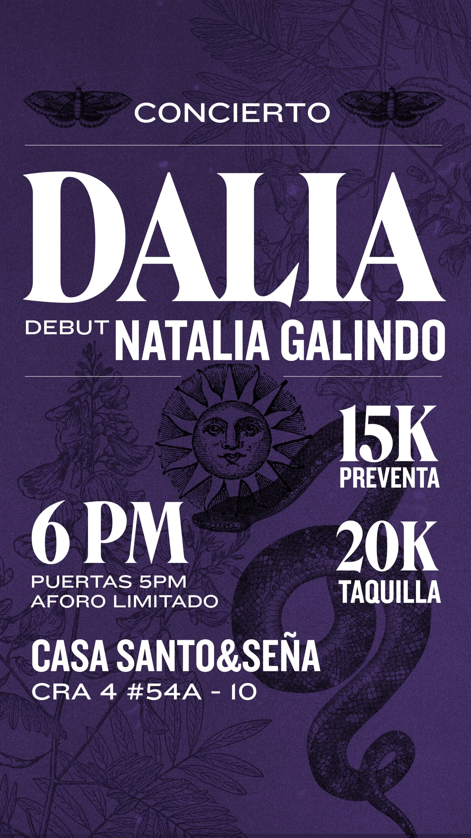 Concierto: Dalia
