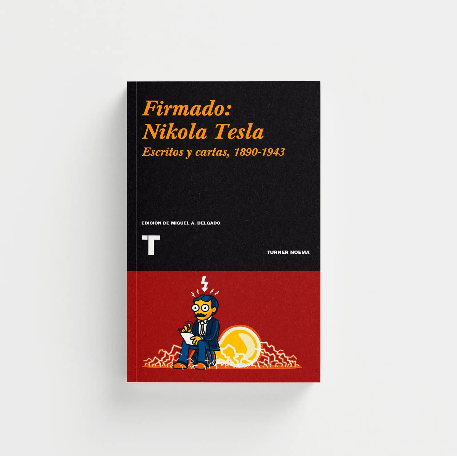 Firmado: Nikola Tesla