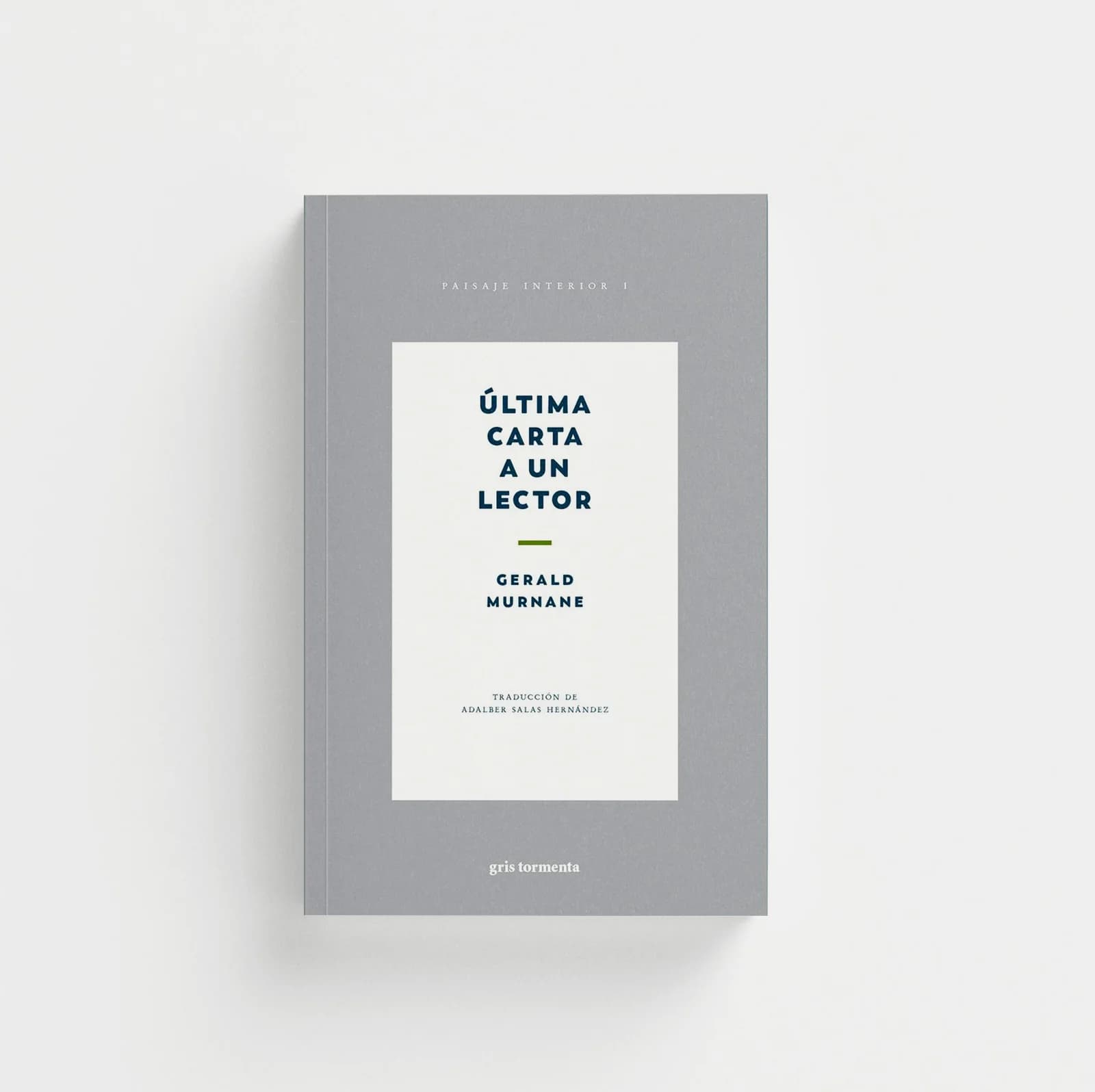 Última carta a un lector