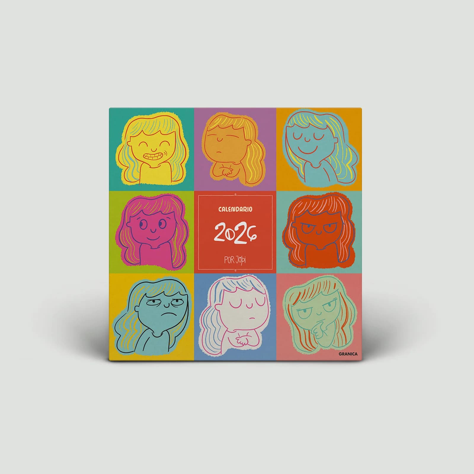 Calendario de Pared Jopi 2026