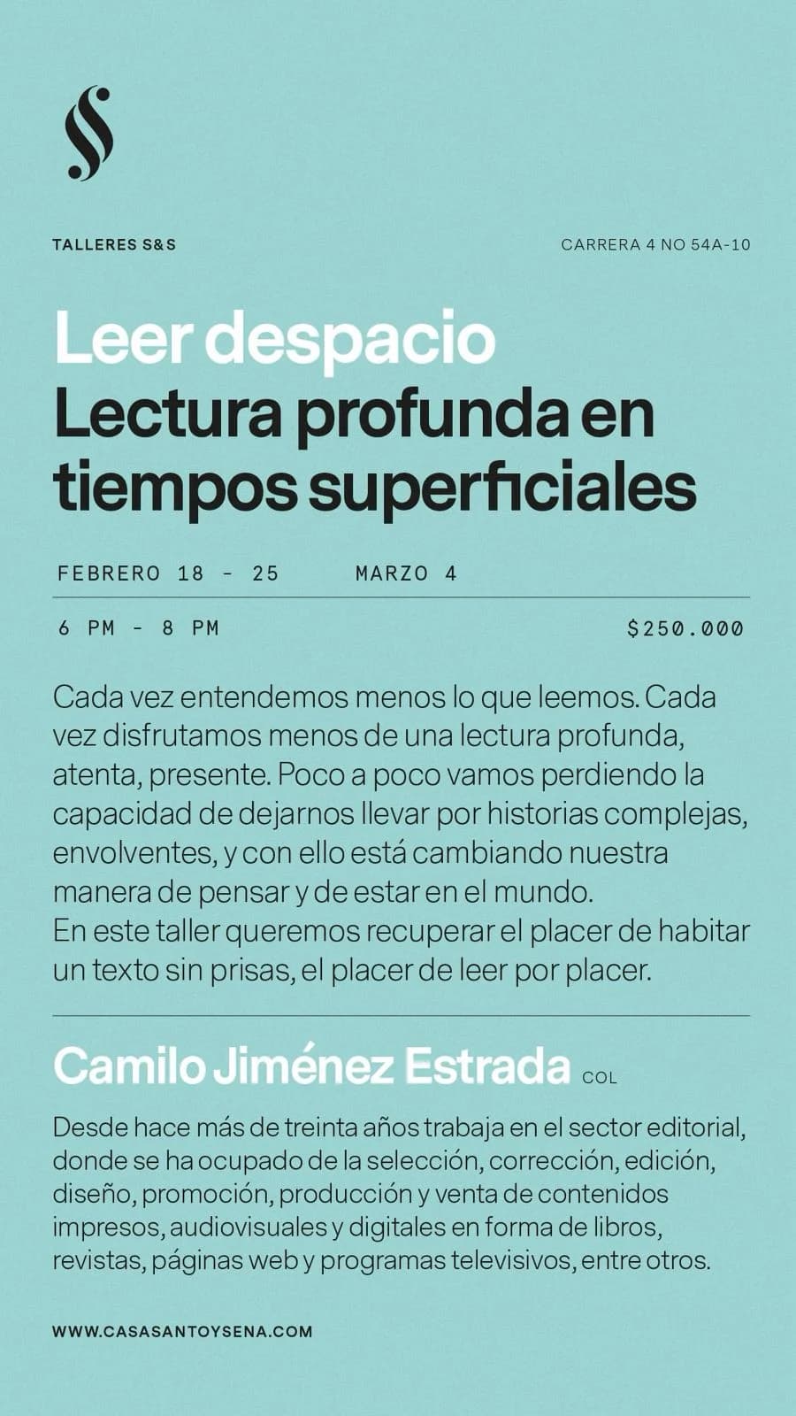 Leer despacio. Lectura profunda en tiempos superficiales