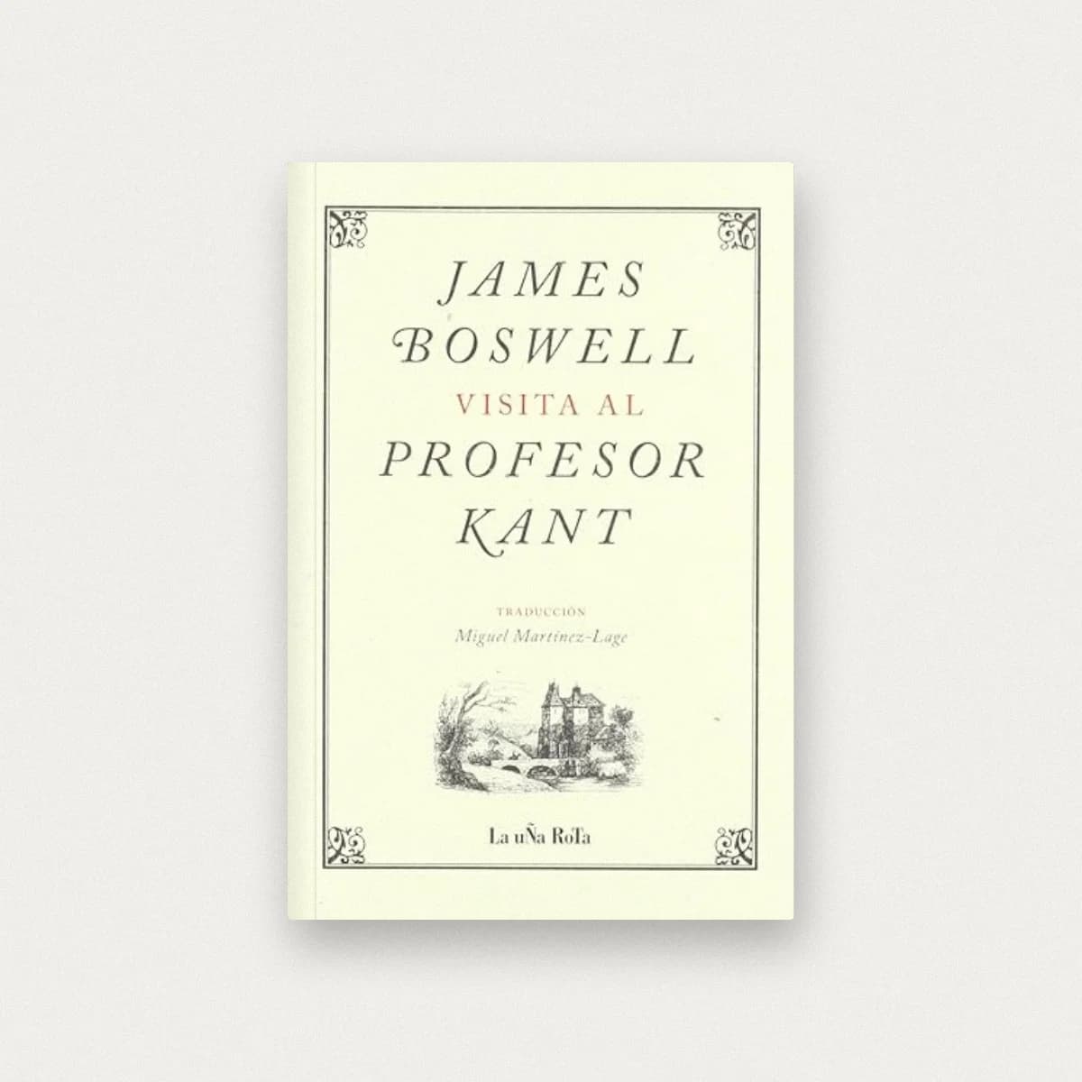 James Boswell visita al profesor Kant