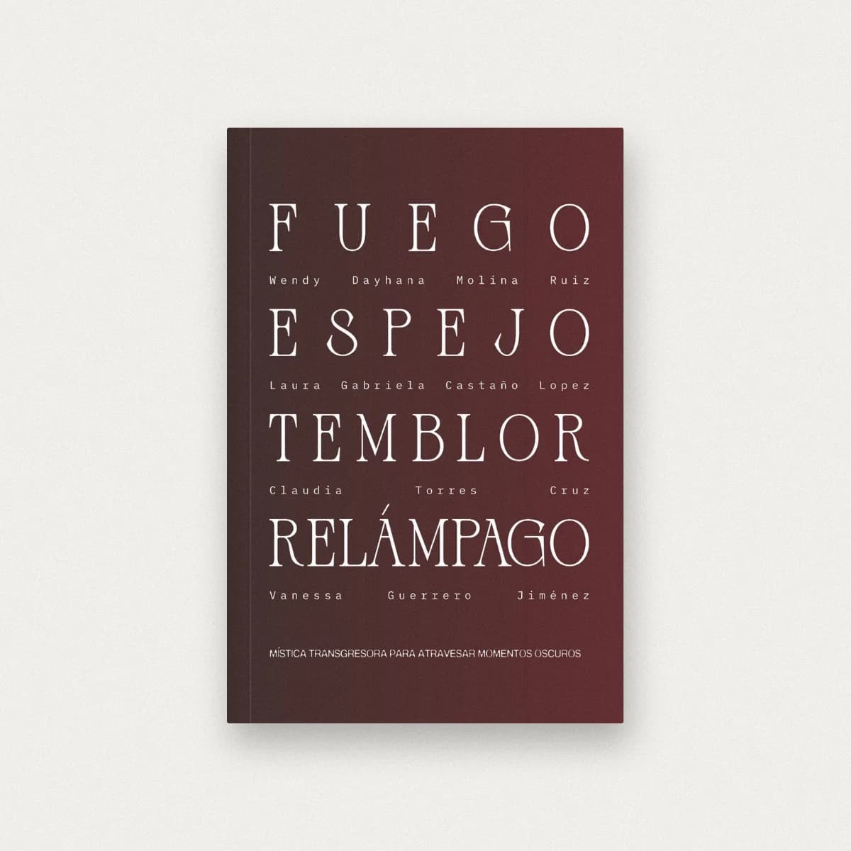 Fuego, espejo, temblor, relámpago