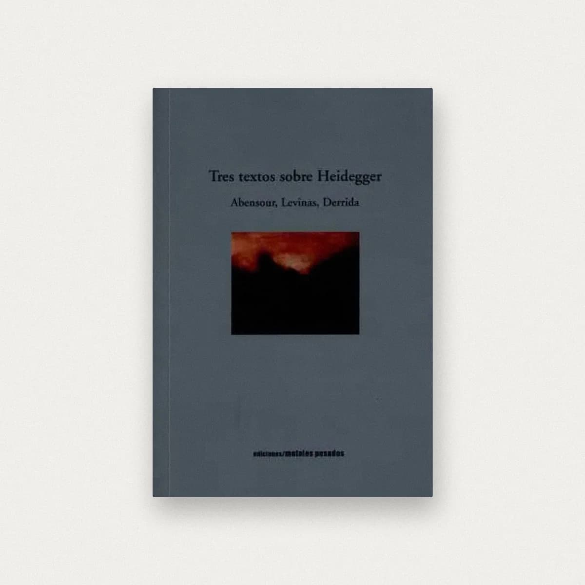Tres textos sobre Heidegger
