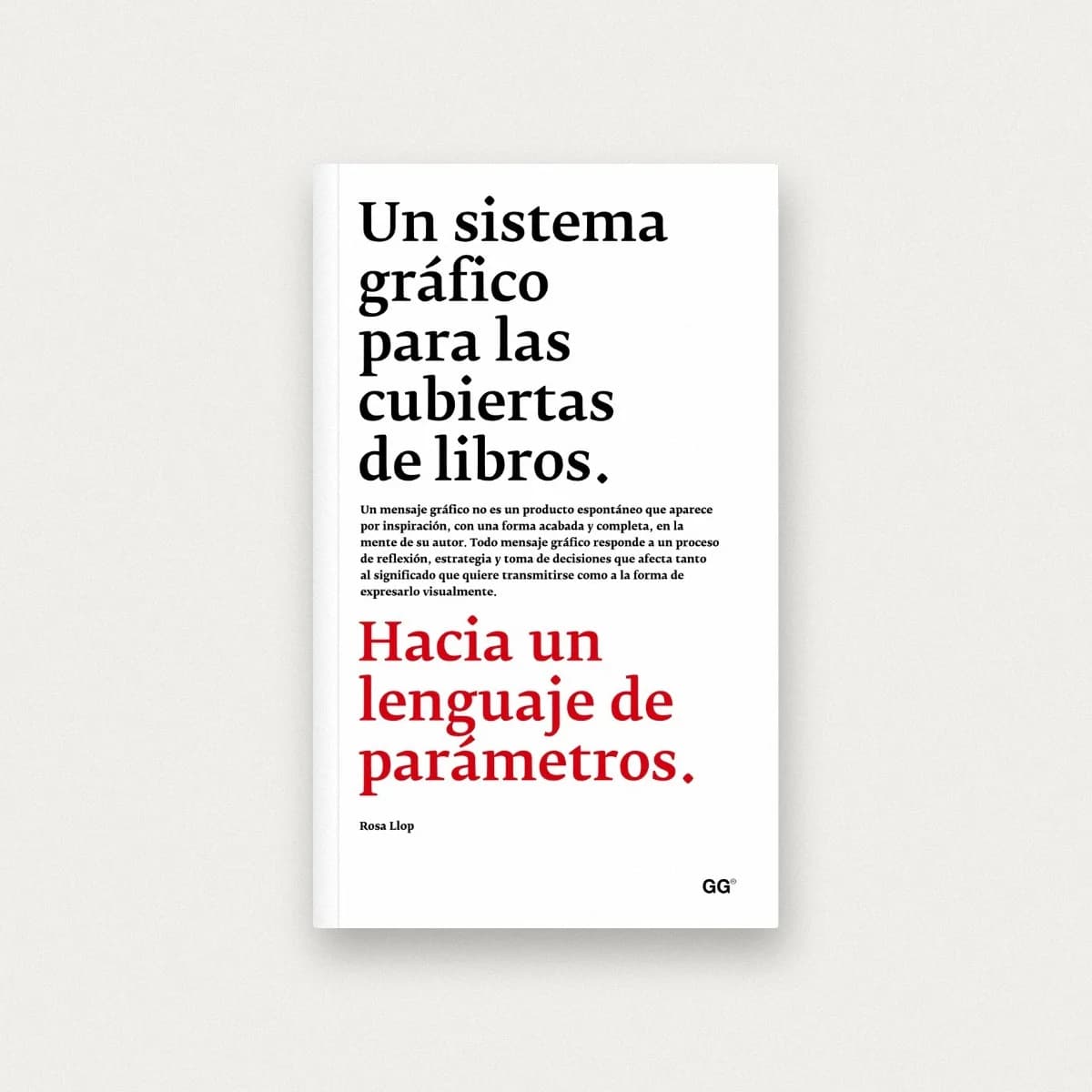 Un sistema gráfico para las cubiertas de libros. Hacia un lenguaje de parámetros