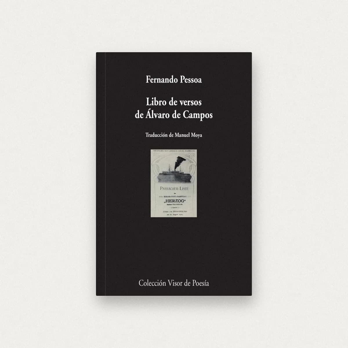 Libro de versos de Álvaro de Campos