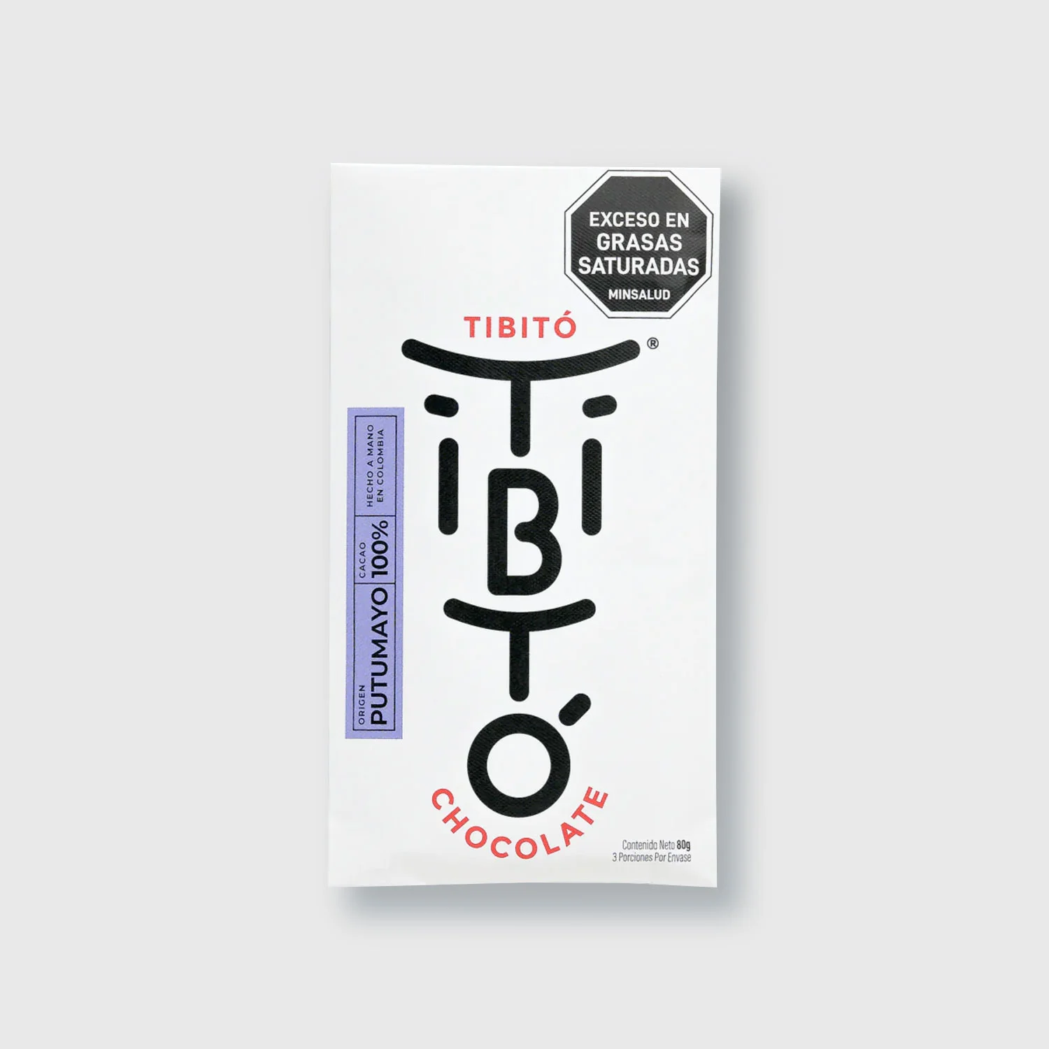 Chocolate Putumayo 100% 60gr