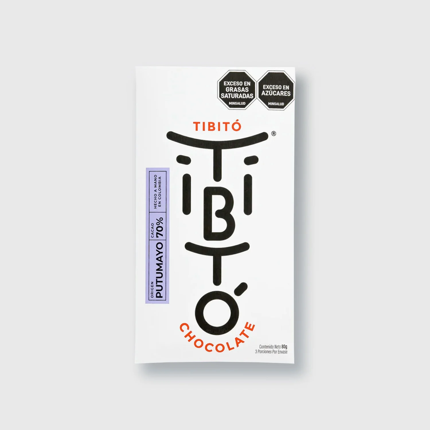 Chocolate Putumayo 70% 60gr