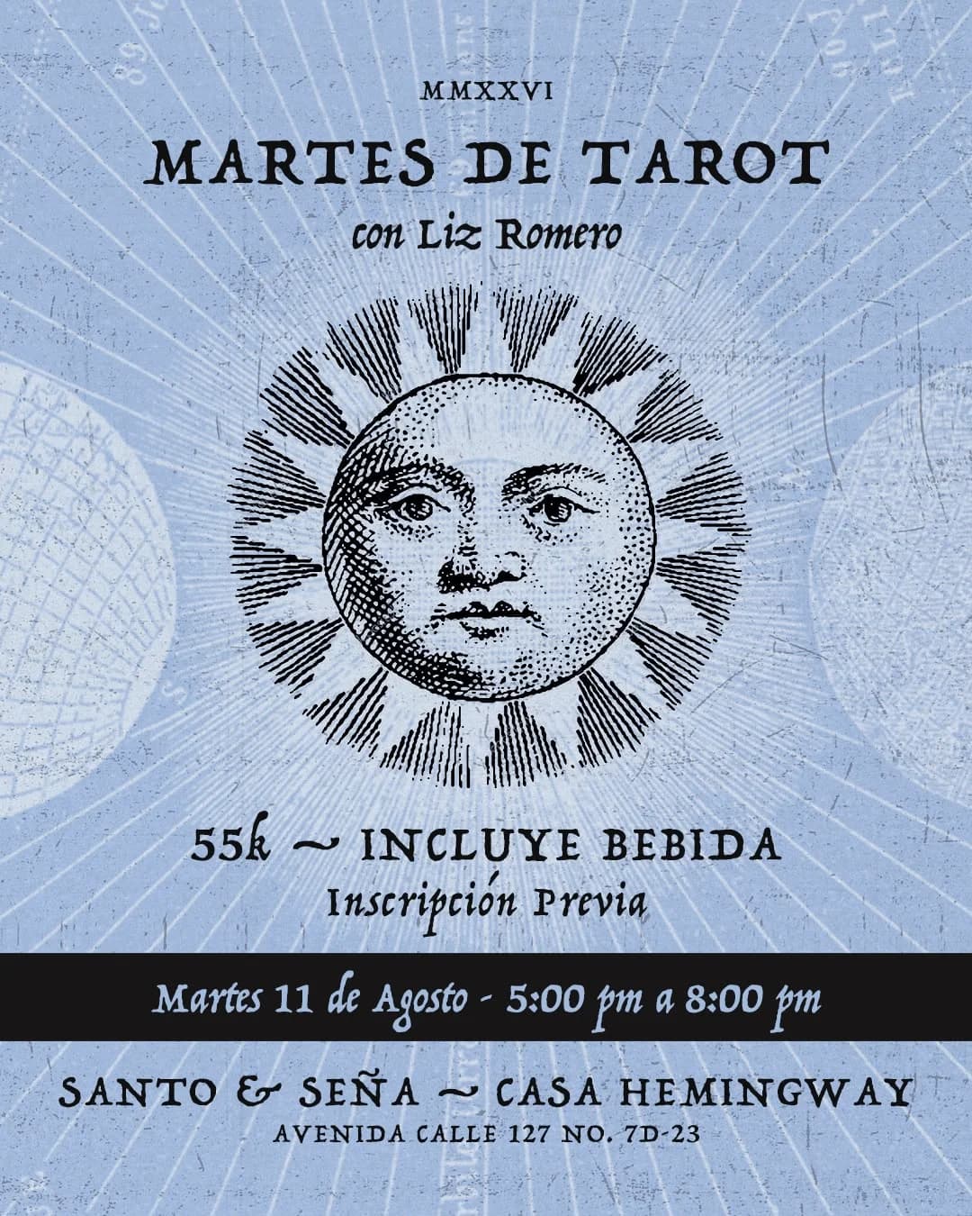 Martes de Tarot – Casa Hemingway