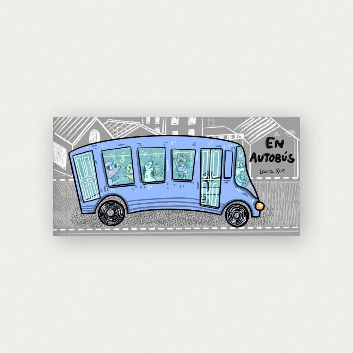 En autobús