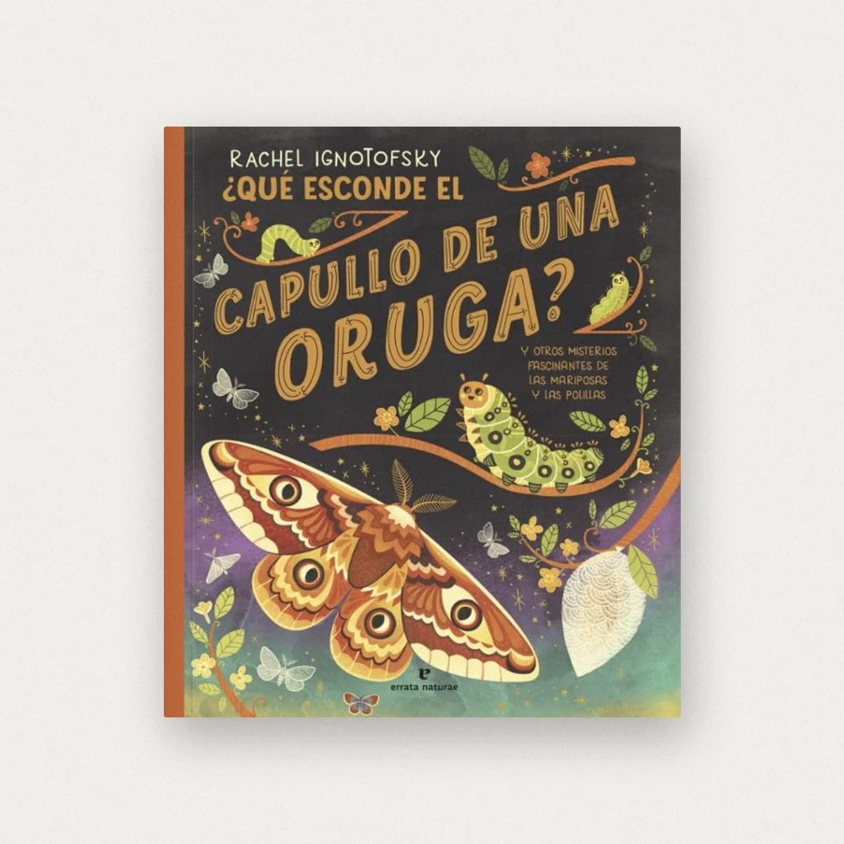 ¿Qué esconde el capullo de una oruga? y otros misterios fascinantes de las mariposas y las polillas