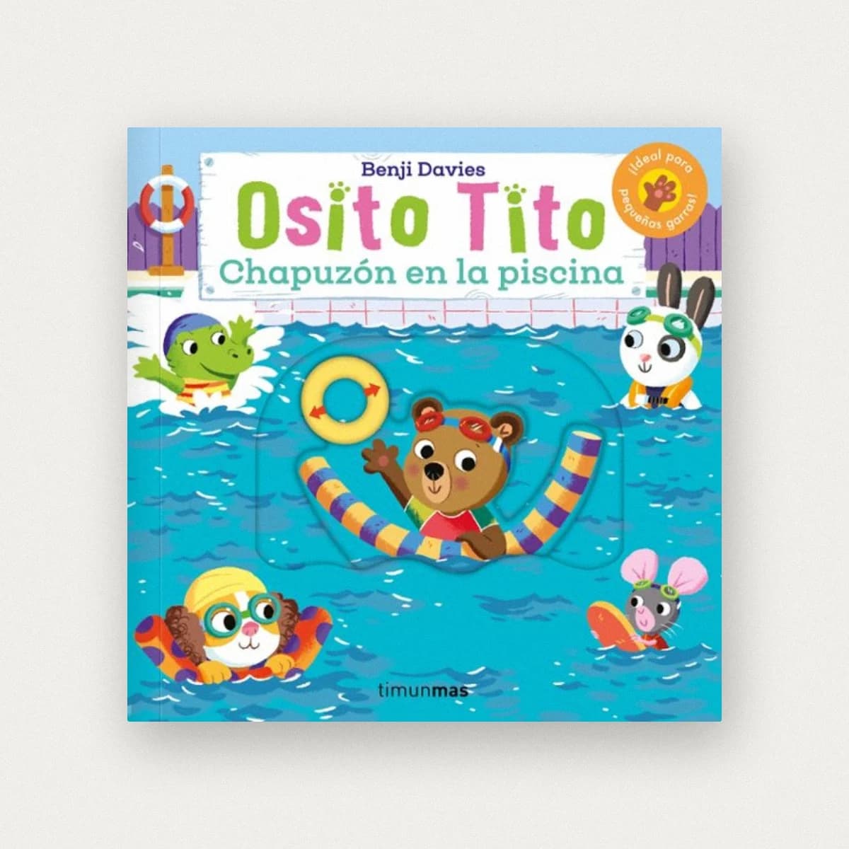 Osito Tito. Chapuzón en la piscina