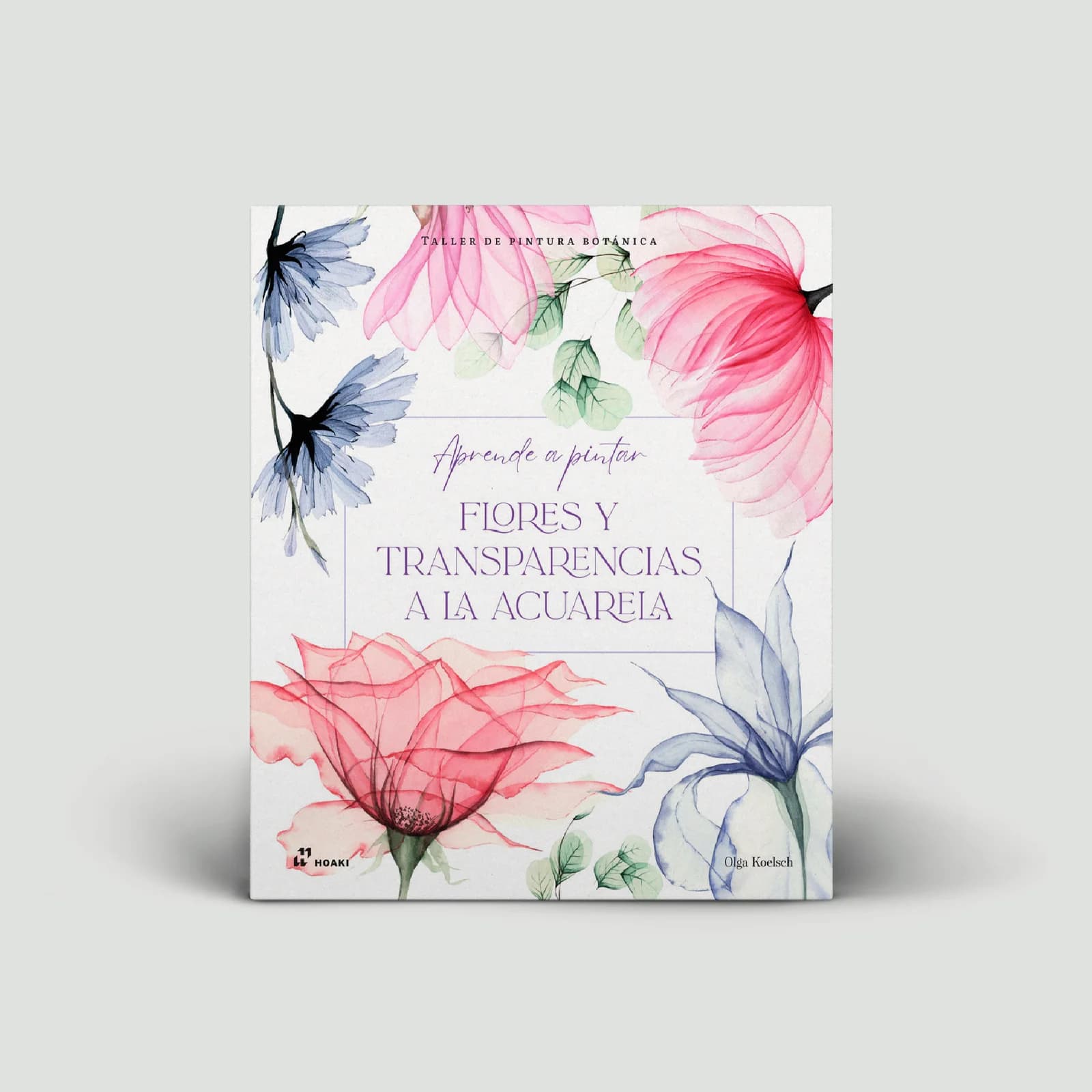 Flores y transparencias a la acuarela