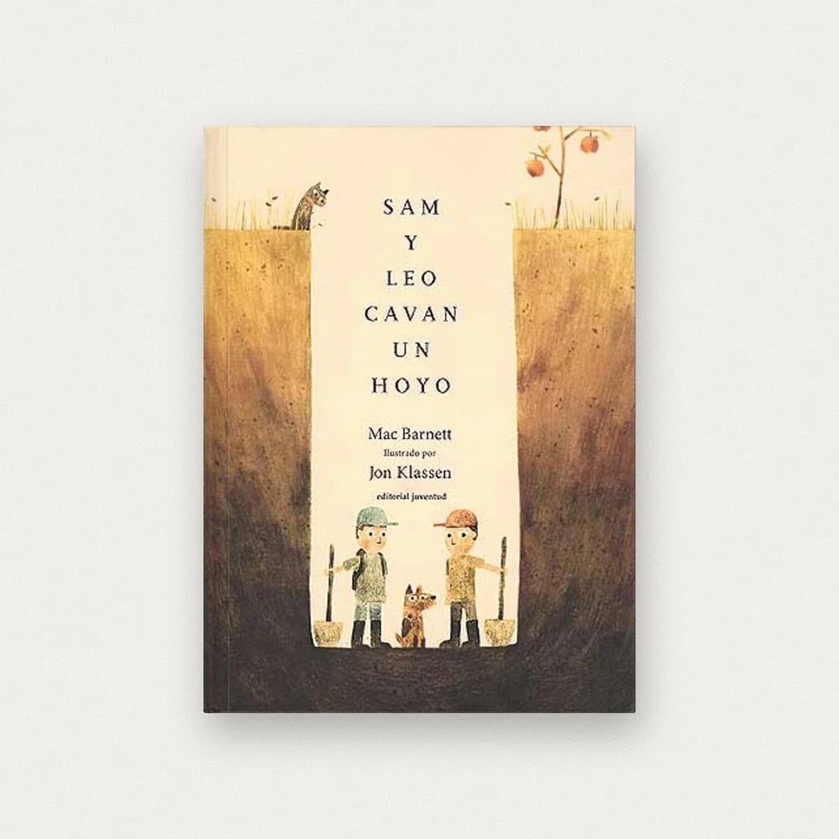 Sam y Leo cavan un hoyo