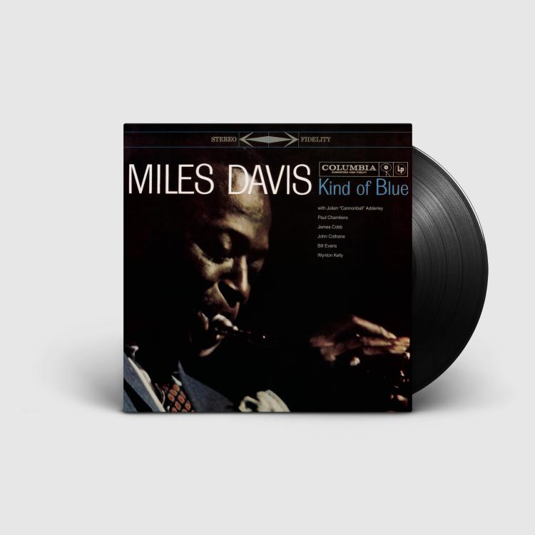 Portada vinilo Kind of Blue.