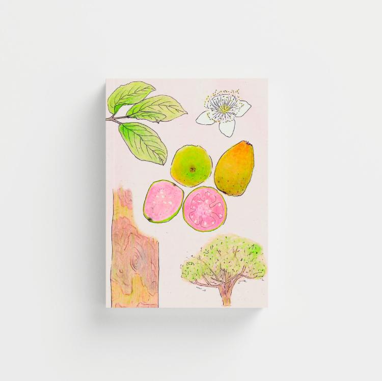 Cuaderno Guayaba (Grande con hojas de puntos)