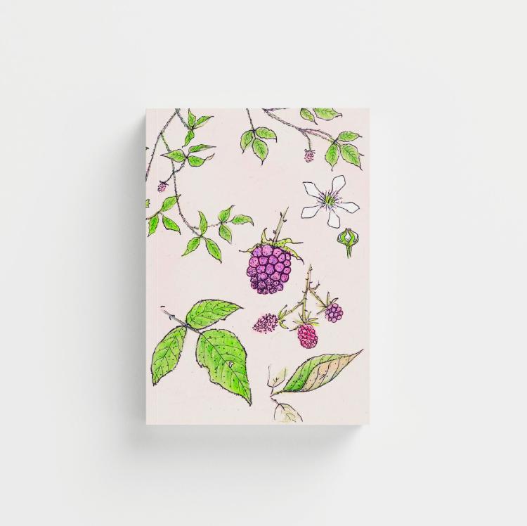 Cuaderno Mora (Grande con hojas blancas)