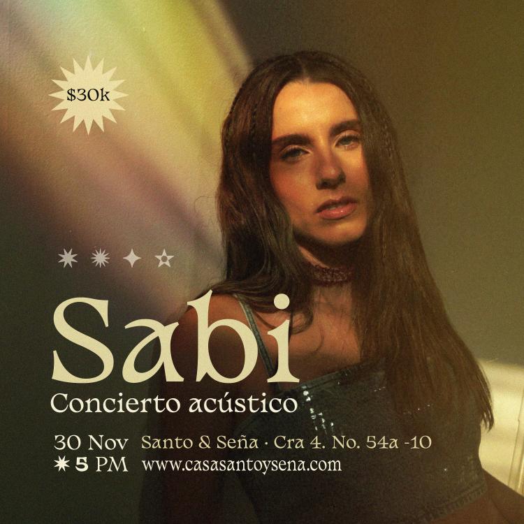 Sabi concierto acústico