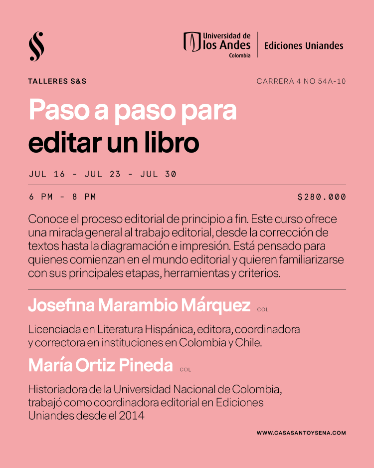 Taller: Paso a paso para editar un libro
