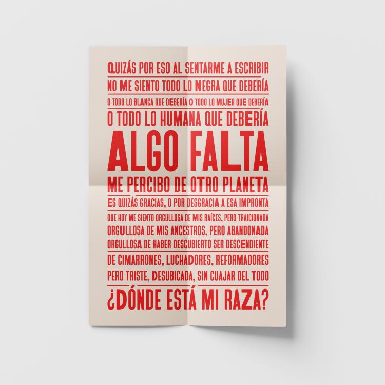 Cartel Mi Raza