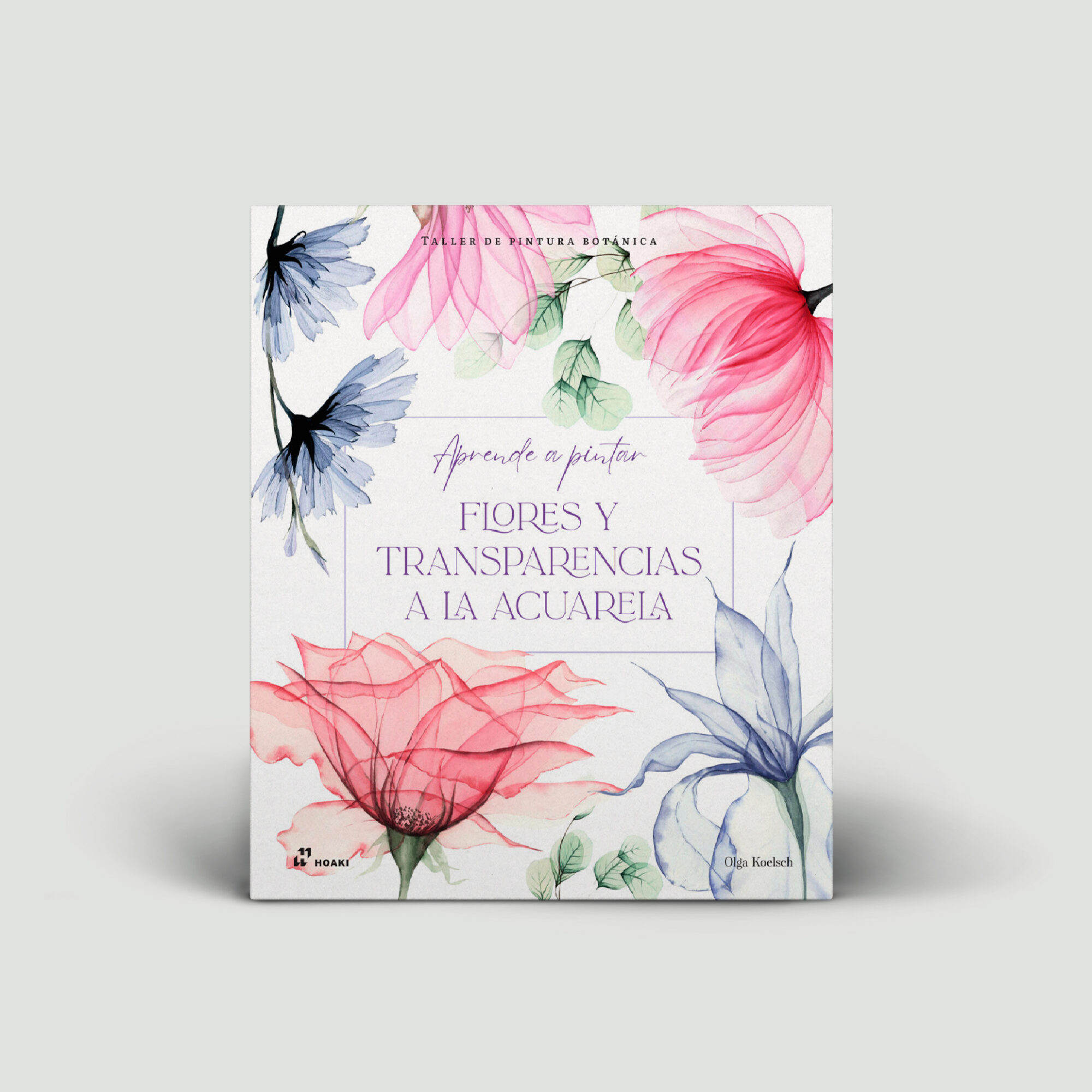 Flores y transparencias a la acuarela