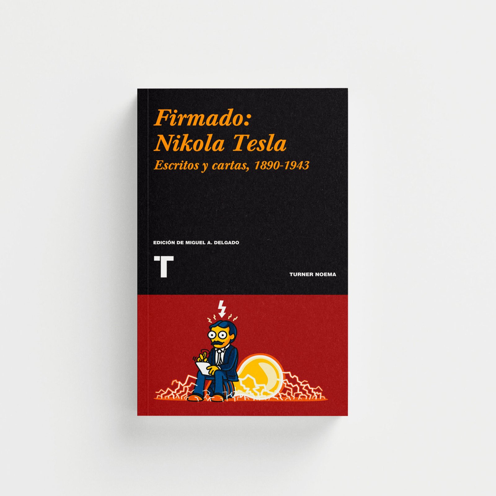 Firmado: Nikola Tesla