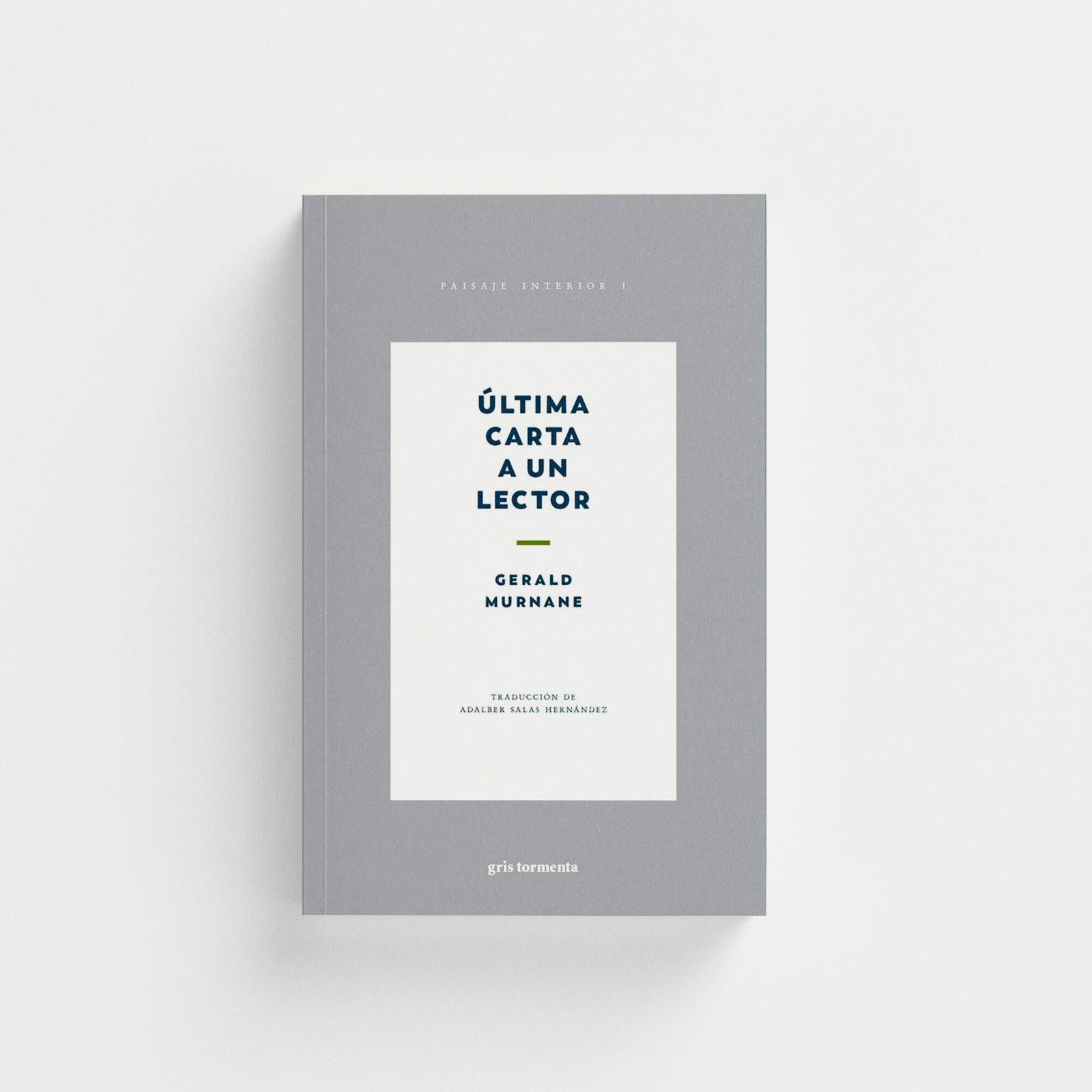 Última carta a un lector