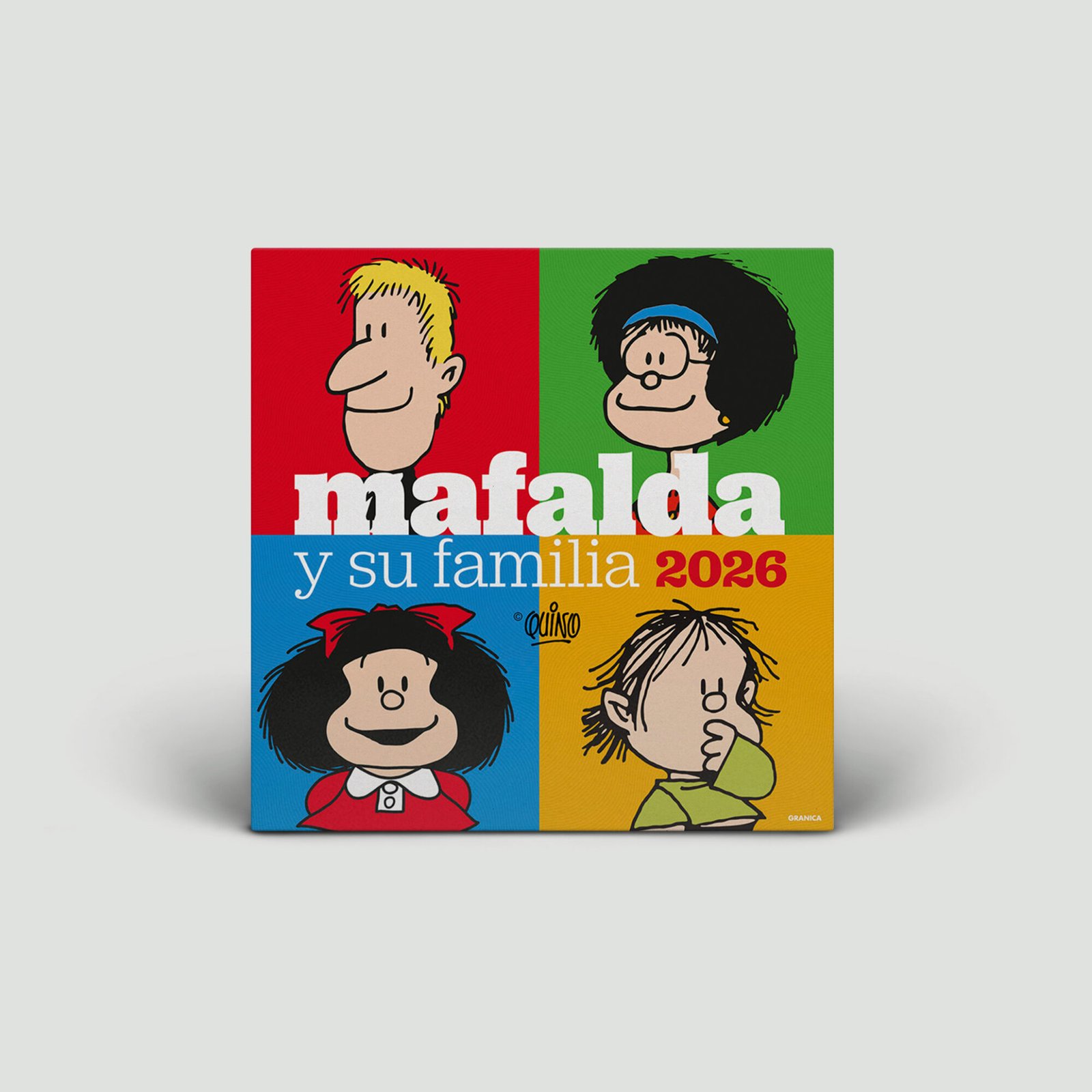 Calendario de Pared Mafalda y su familia 2026