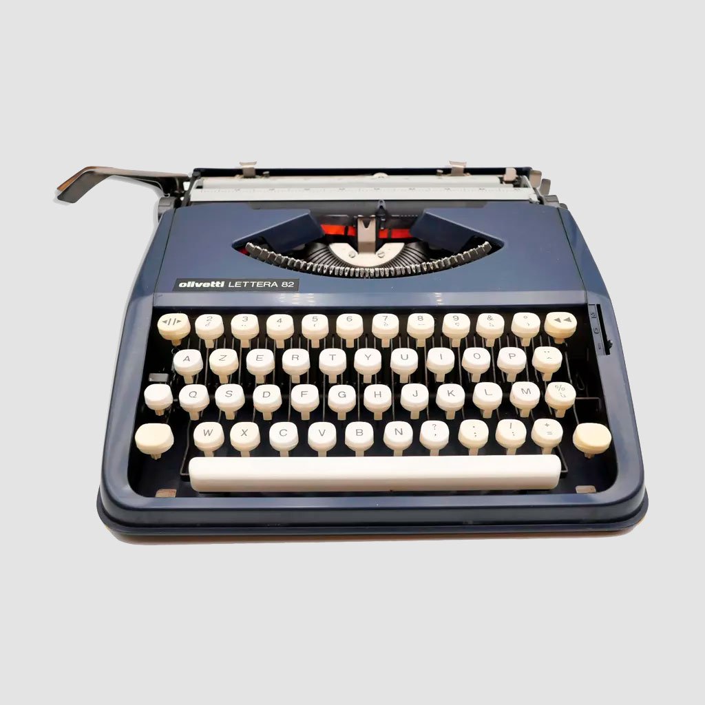 Olivetti Lettera 82 - Azul