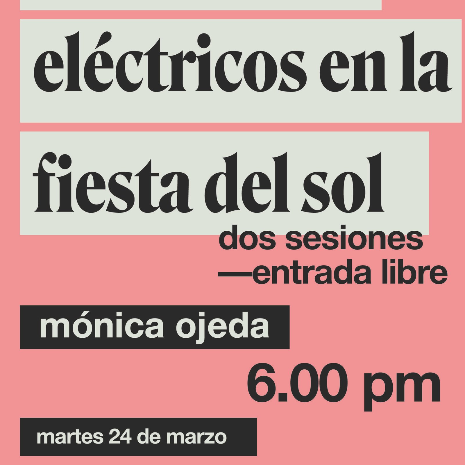 Club de lectura S&S: Chamanes eléctricos en la fiesta del sol