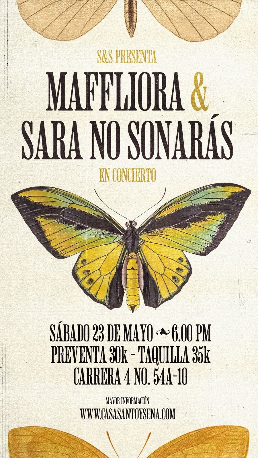 Maffliora & Sara No Sonarás en Concierto