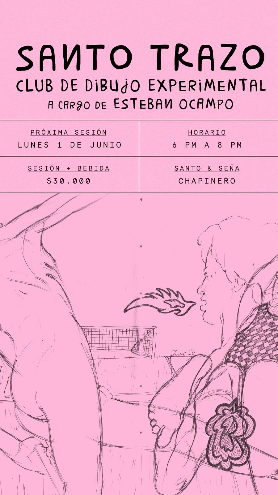 Club de dibujo S&S: Santo trazo