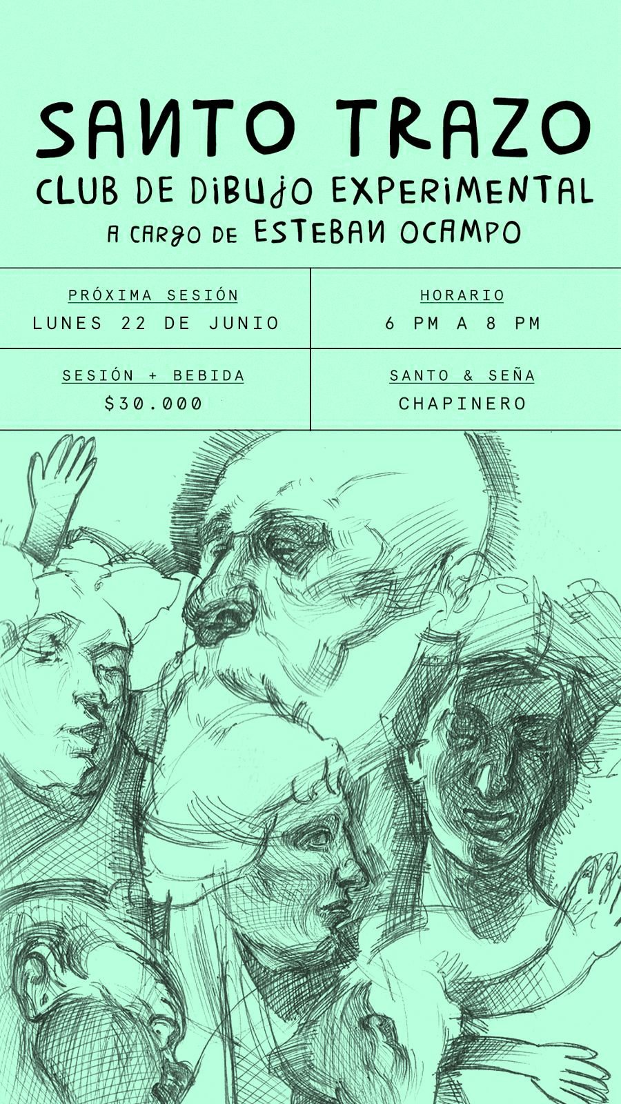 Club de dibujo S&S: Santo trazo
