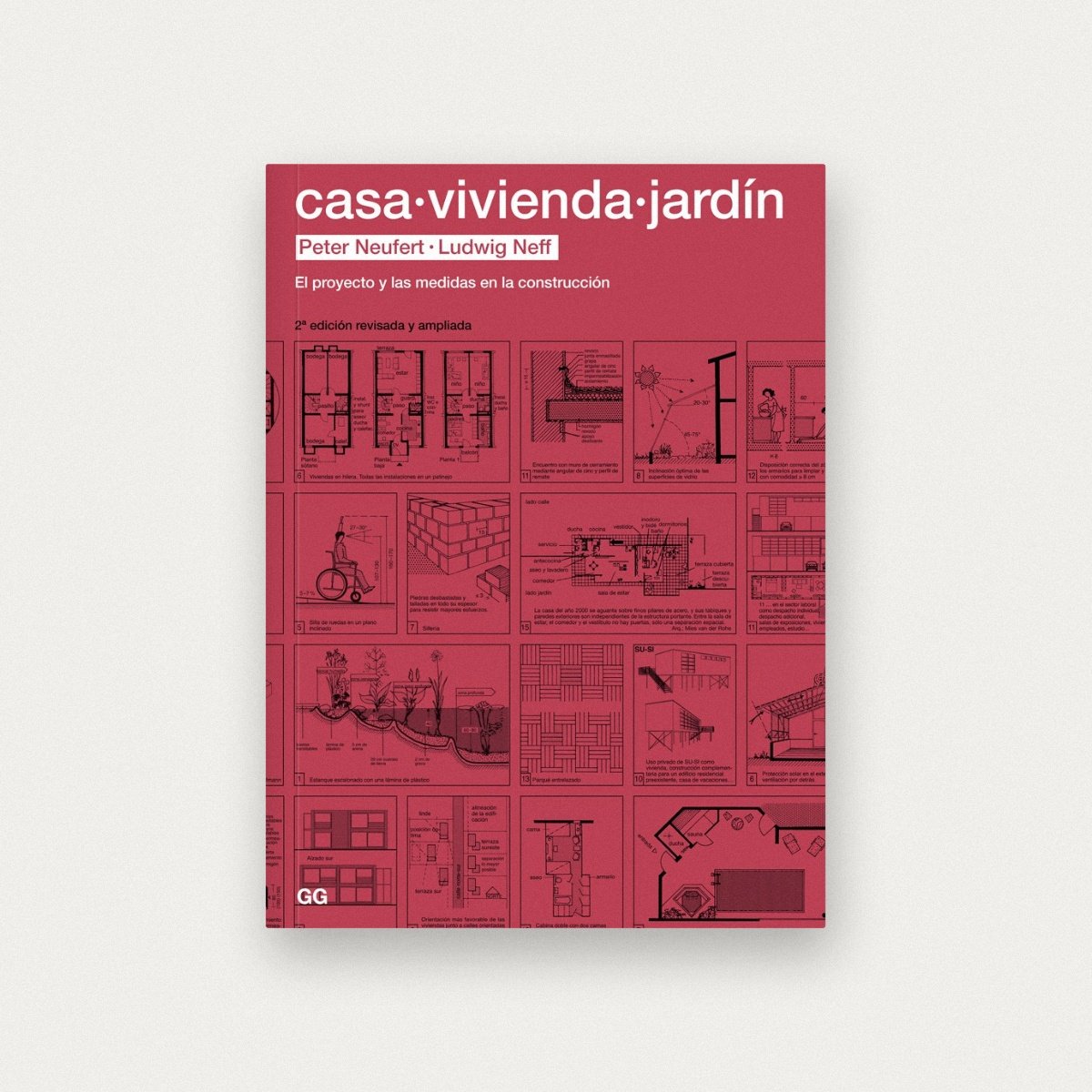 Casa. Vivienda. Jardín. El proyecto y las medidas en la construcción