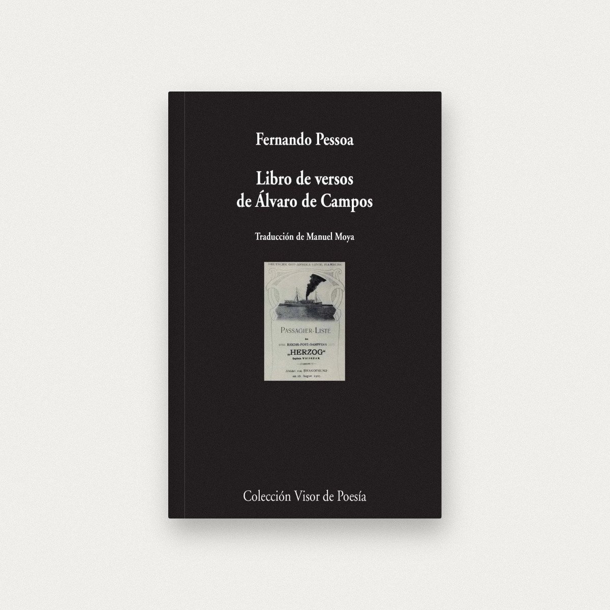 Libro de versos de Álvaro de Campos