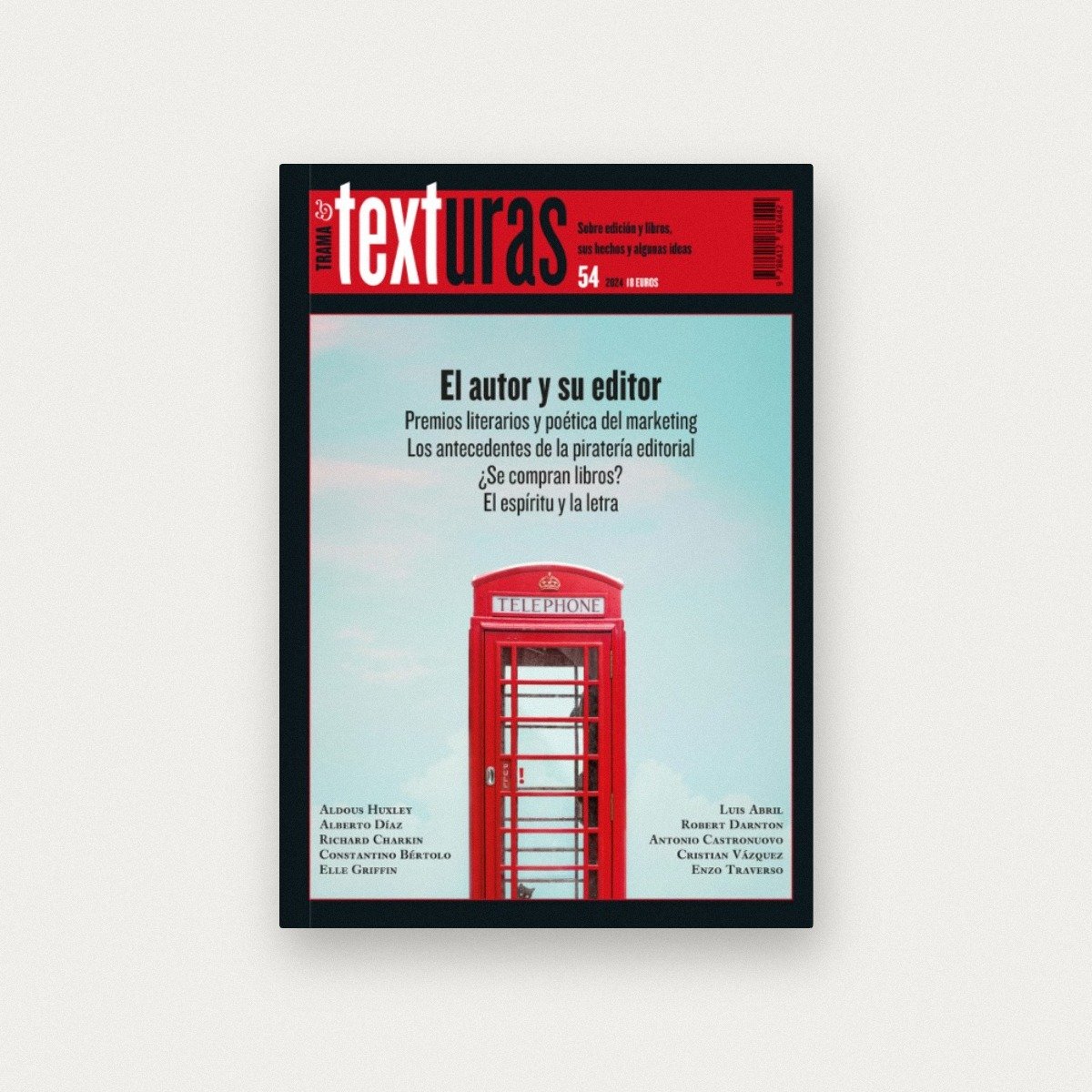 Texturas 54. El autor y su editor